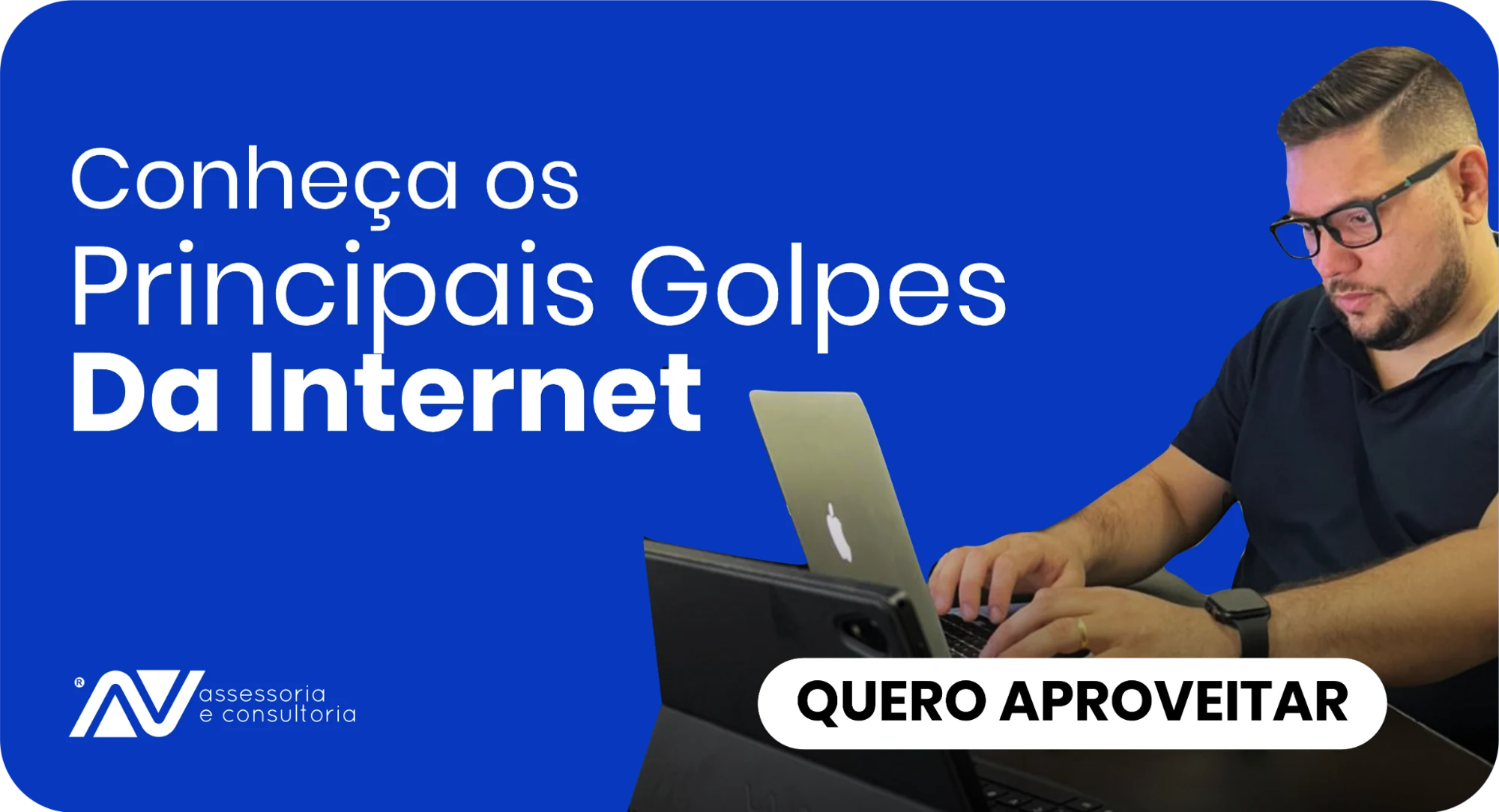 Como reconhecer os principais golpes da internet — apresentação do curso com Andrei Vidal - Especialista em Recuperação de Redes Sociais e Direito Digital